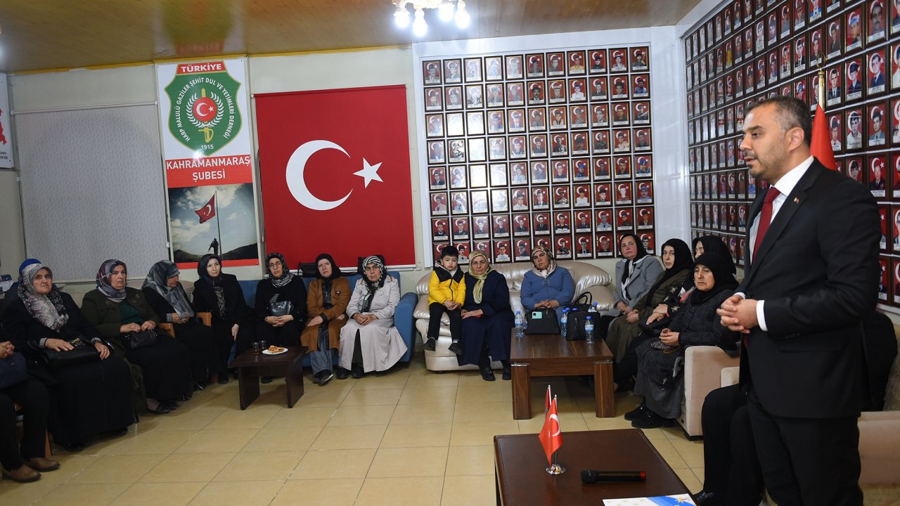 Başkan Adayı Toptaş, Şehit Yakınları ve Gazilerle buluştu