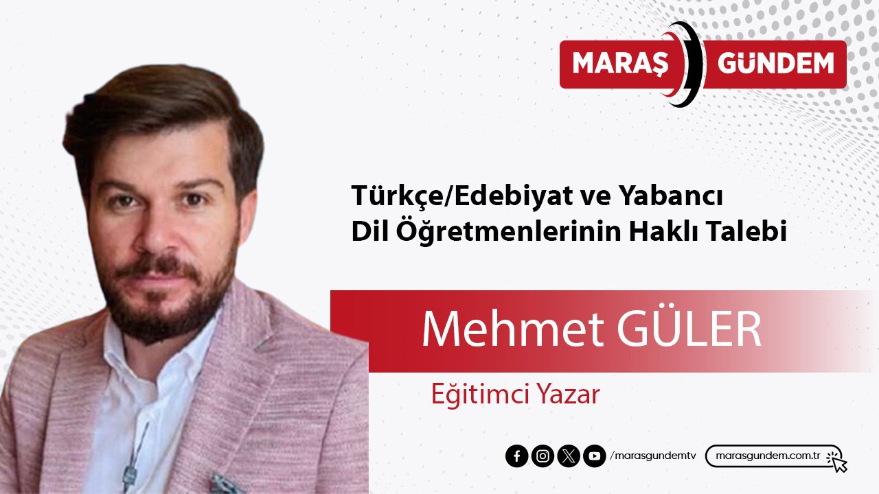 Türkçe/Edebiyat ve Yabancı Dil Öğretmenlerinin Haklı Talebi