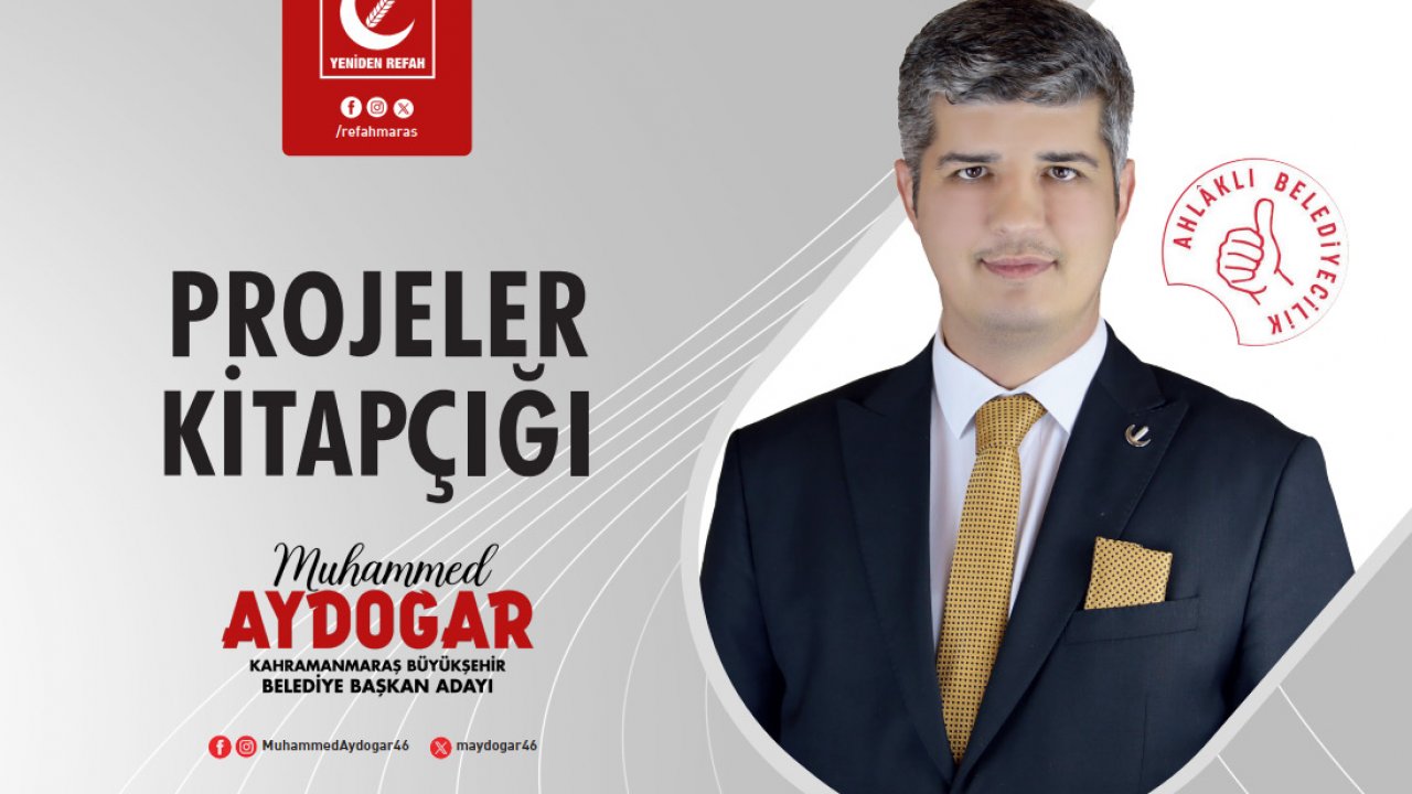 Yeniden Refah Büyükşehir Adayı Muhammed Aydoğar projelerini açıkladı!