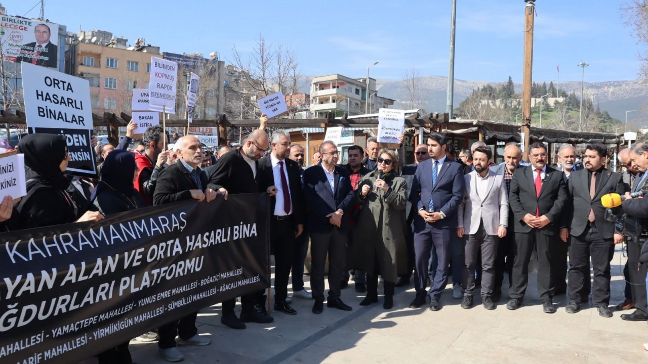 Kahramanmaraş İttifakı, Depremzedelerin Sesi Oldu!