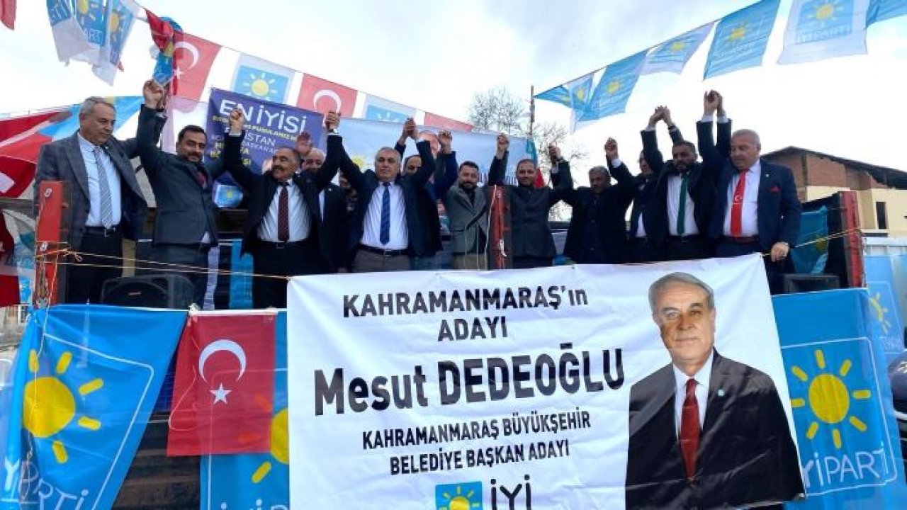 Kahramanmaraş Elbistan’da toplu istifa ve İyi Parti’ye taze kan!