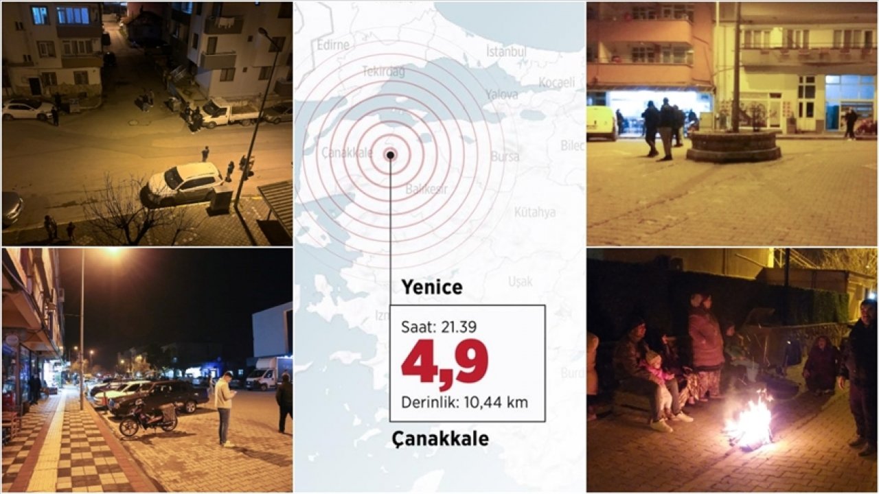 Türkiye beşik gibi! Bu kez Çanakkale'de büyük deprem!