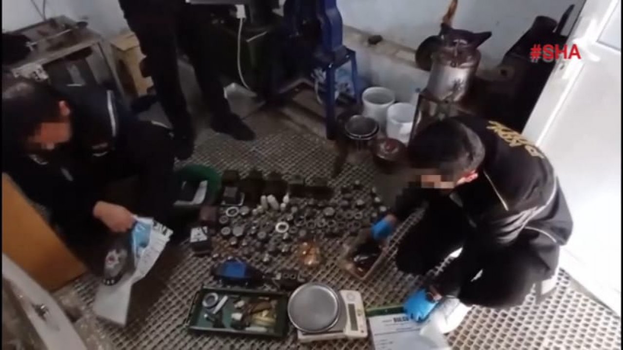 Kahramanmaraş’ta kaçak altın operasyonu!