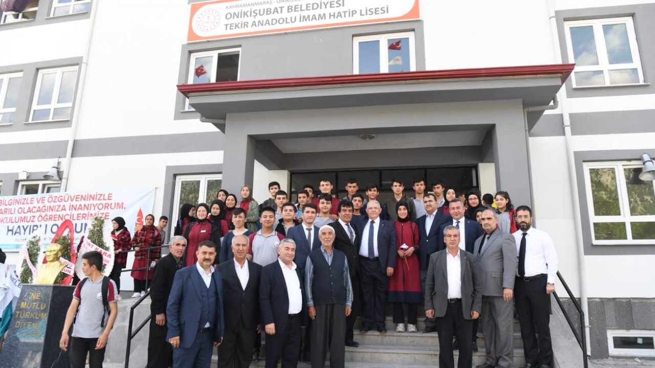 Kahramanmaraş Onikişubat’a 10 yılda 97 milyon’luk eğitim ve kültür yatırımı!