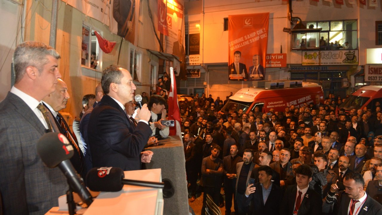 Kahramanmaraş’ta Erbakan Coşkusu!