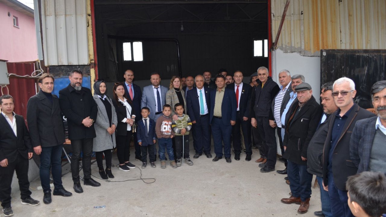 Dr. Selahaddin Can, Kahramanmaraş'ta Elmalar sakinlerine projelerini anlattı!