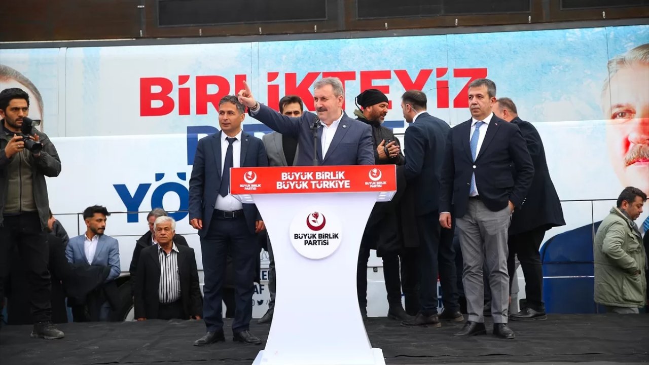 BBP Genel Başkanı Mustafa Destici Kahramanmaraş'ı ziyaret etti!