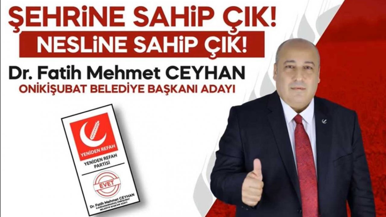 Sosyal Medya Anketleri Dr. Ceyhan'ı Onikişubat'ta Favori Gösteriyor!