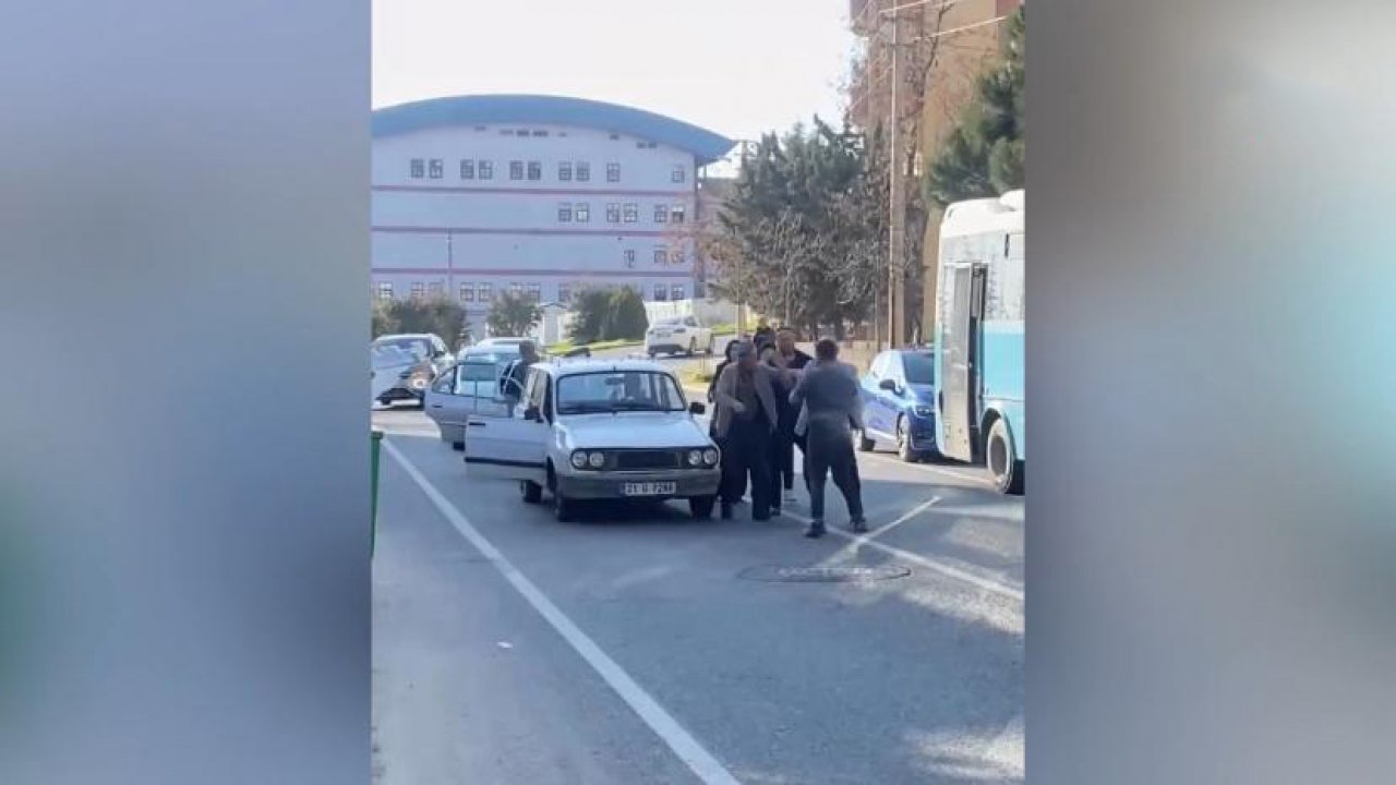 Kahramanmaraş’ta trafik kavgası boks maçına döndü!