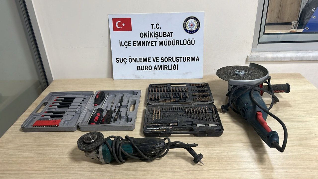 Kahramanmaraş’ta 5 hırsız suçüstü yakalandı!