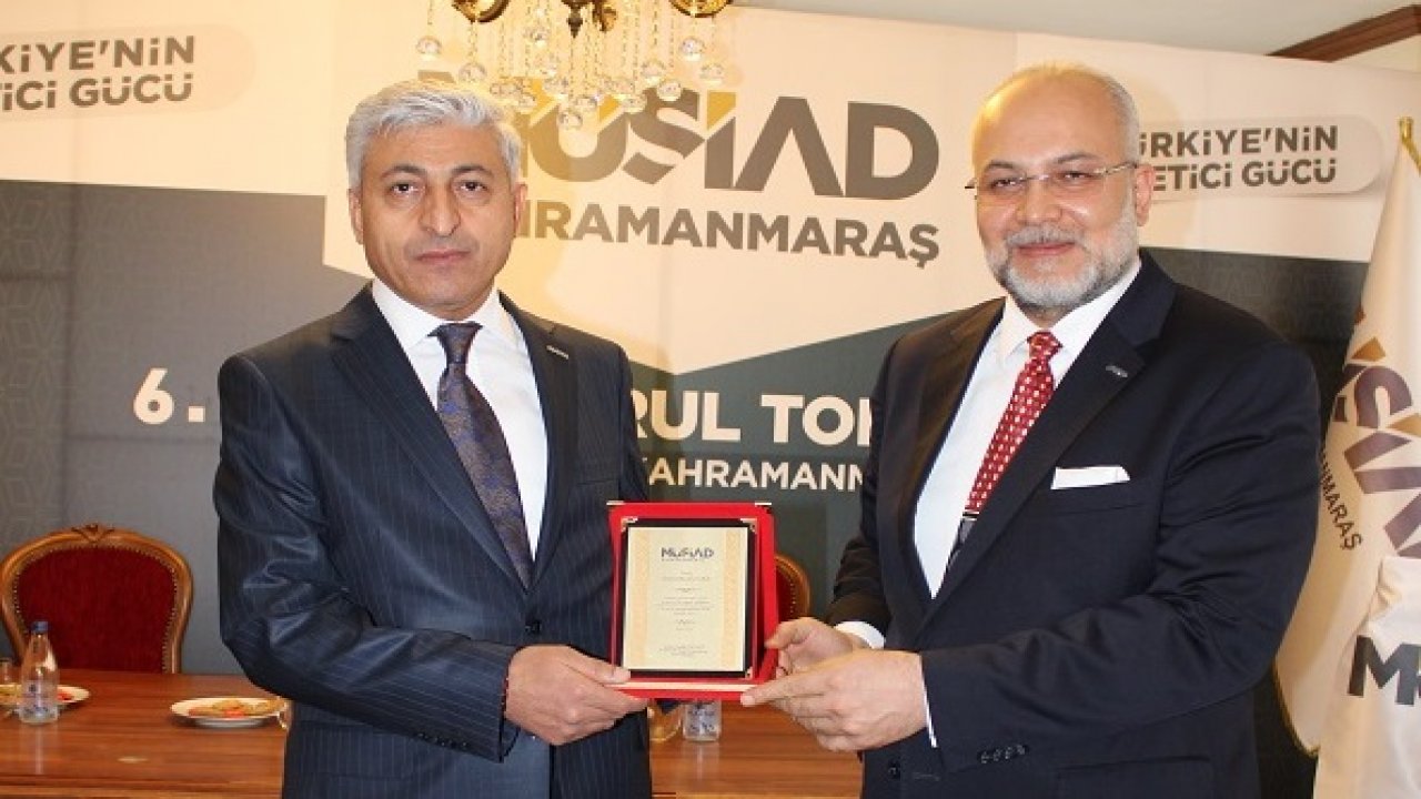 MÜSİAD Kahramanmaraş Şubesinde bayrak değişimi!