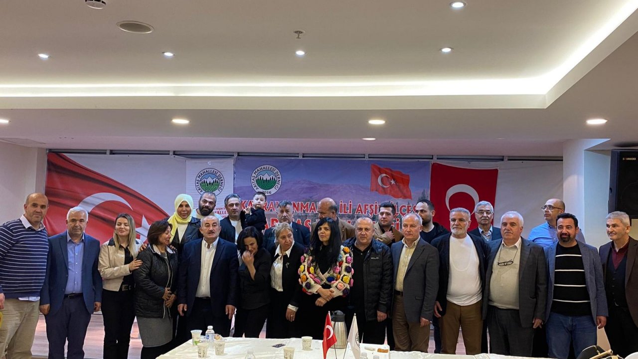 İstanbul’daki Kahramanmaraşlılar iftarda buluştu!