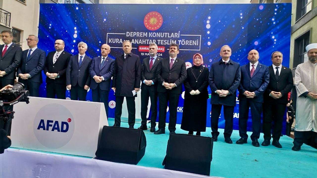 Kahramanmaraş’ta 8 bin 303 konutun anahtar teslim töreni düzenlendi!