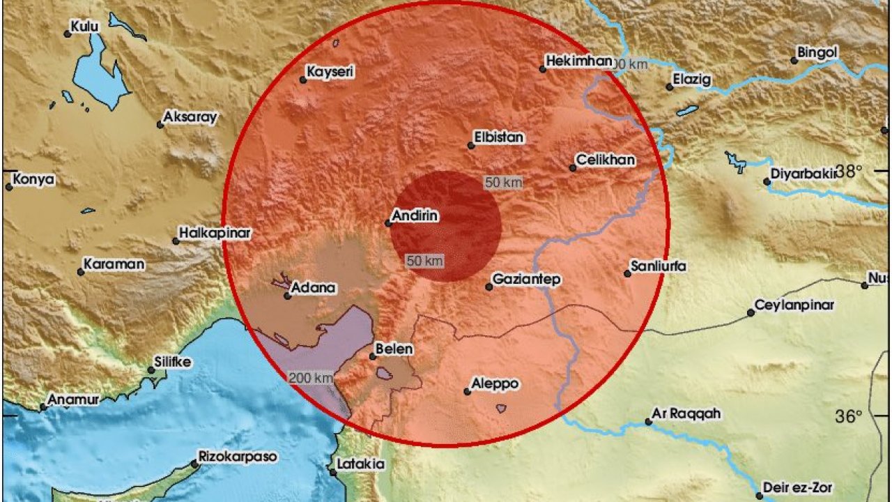 Kahramanmaraş’ta korkutan deprem!