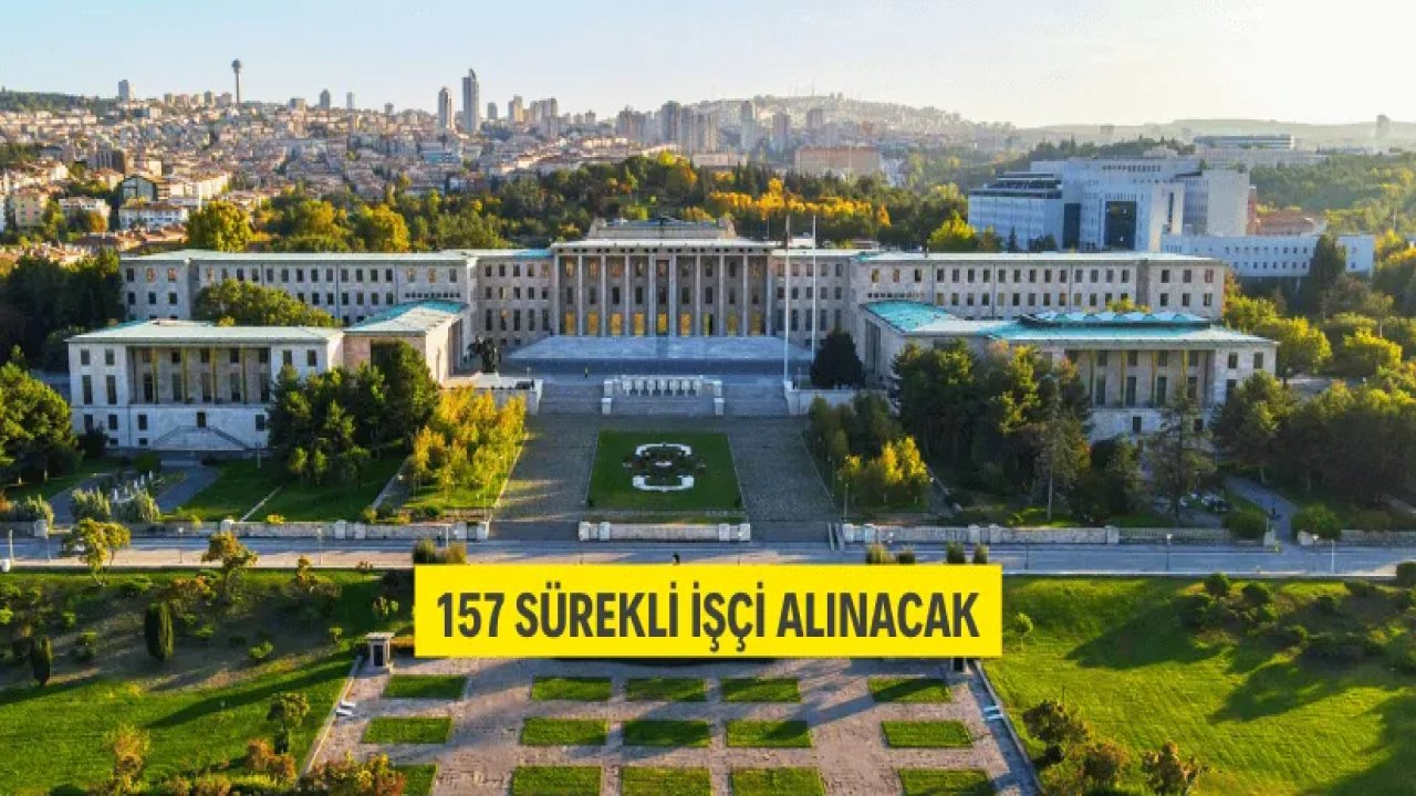 TBMM’de iş fırsatı! 157 işçi alımı yapacak!