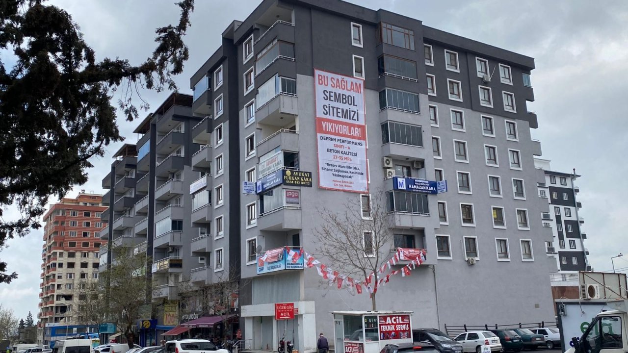 Kahramanmaraş’ta Rezerv alanda kalan az hasarlı bina için yıkım kararı çıktı!