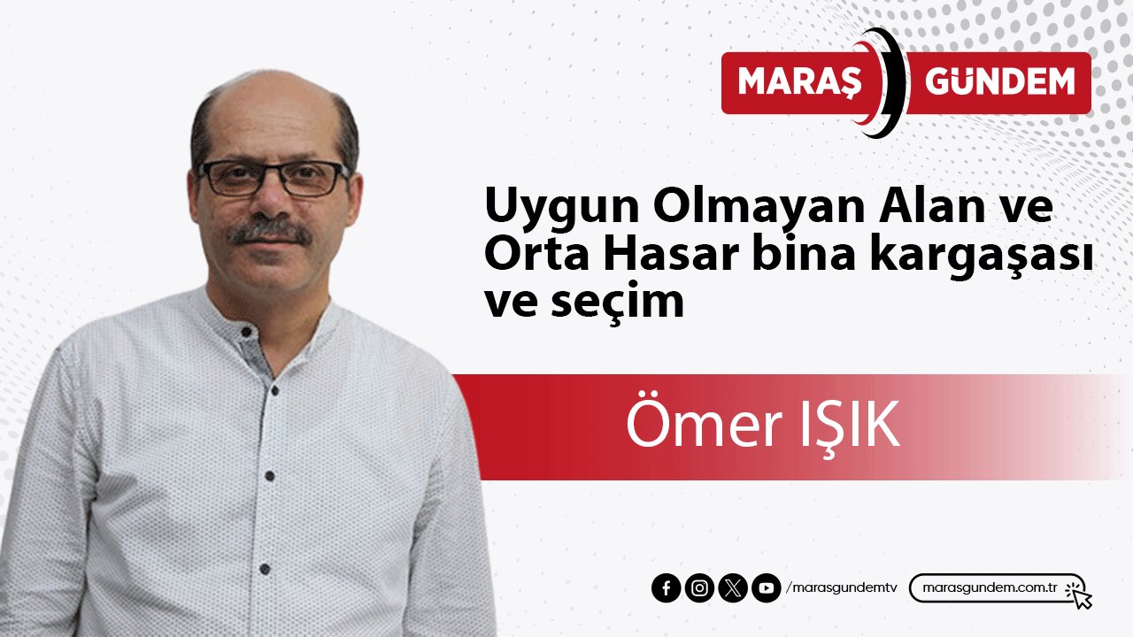 Uygun Olmayan Alan ve Orta Hasar bina kargaşası ve seçim