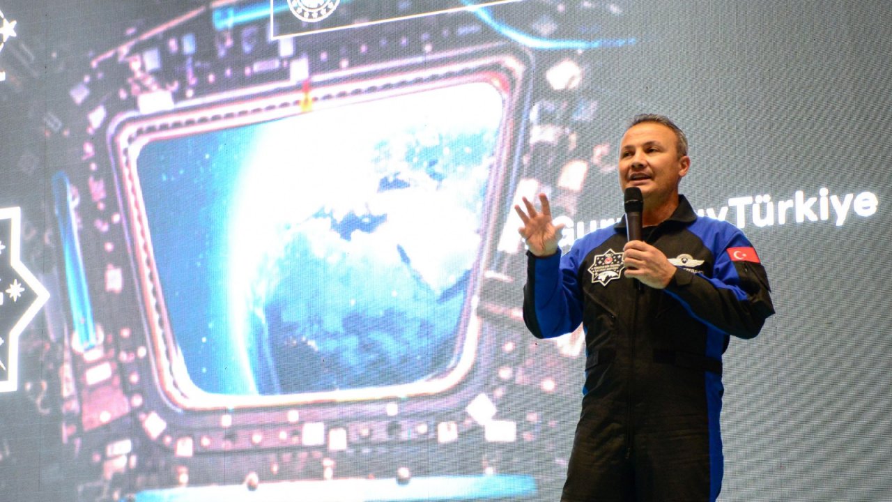 İlk Türk Astronot Alper Gezeravcı Kahramanmaraş’ta uzay maceralarını anlattı!