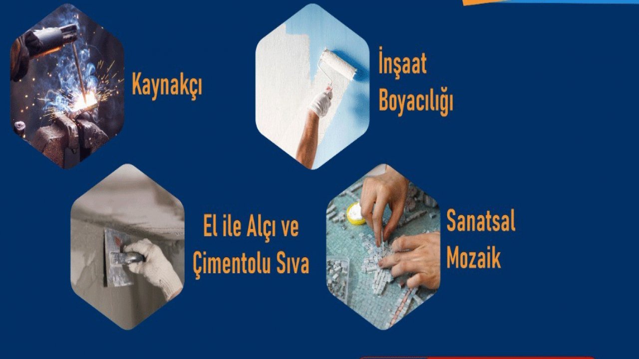 Kahramanmaraş’taki bu kurslar kaçmaz! Bedava meslek sahibi olabilirsiniz!