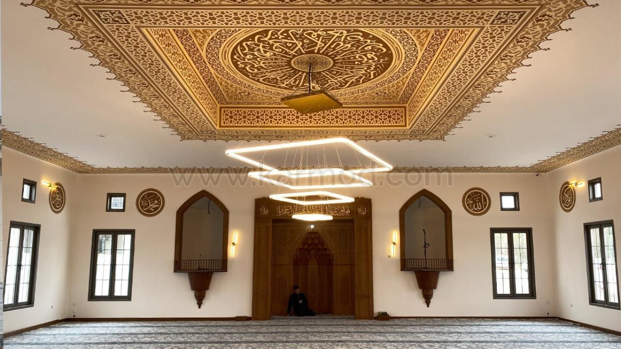 Kahramanmaraş'ta çelik cami projesi 45 günde tamamlandı!