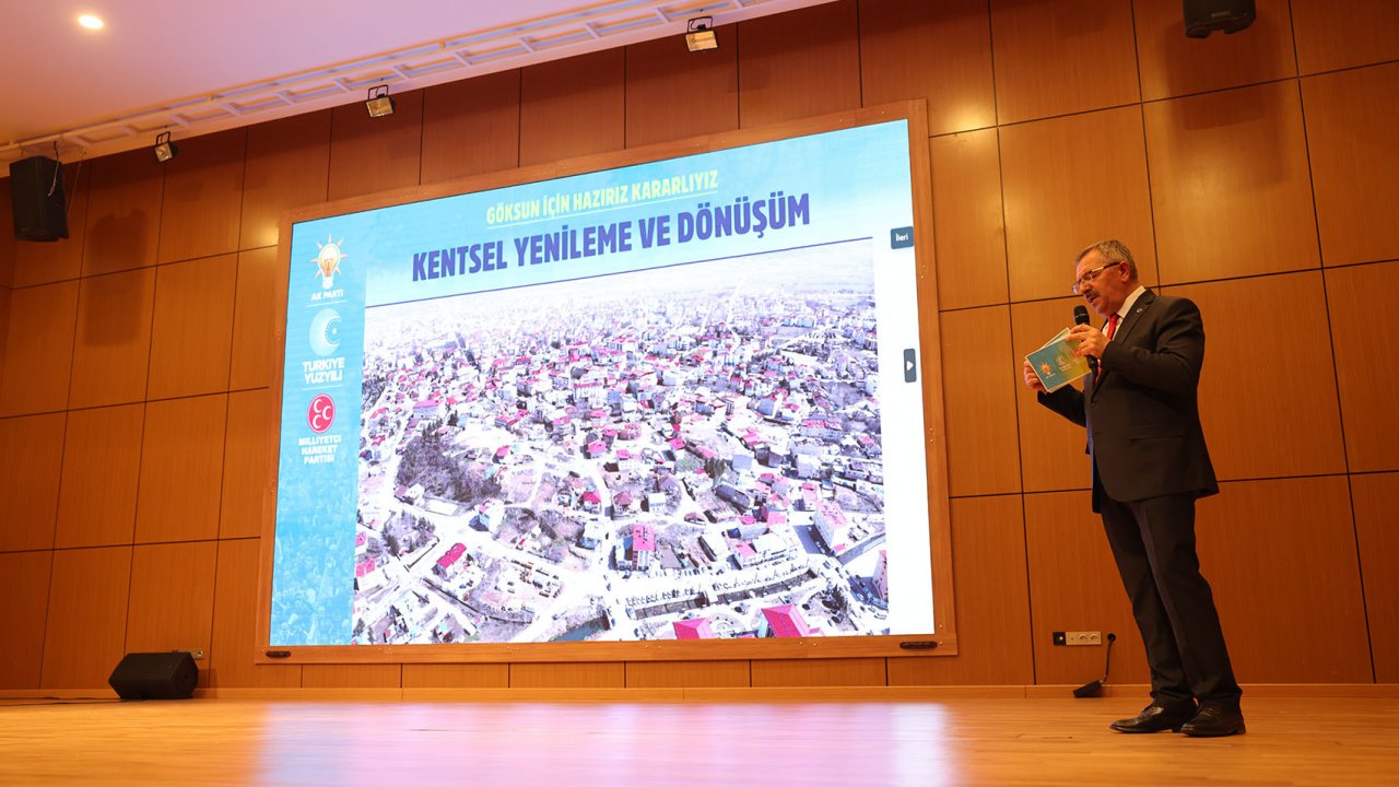 Cumhur İttifakı Göksun adayı projelerini tanıttı!