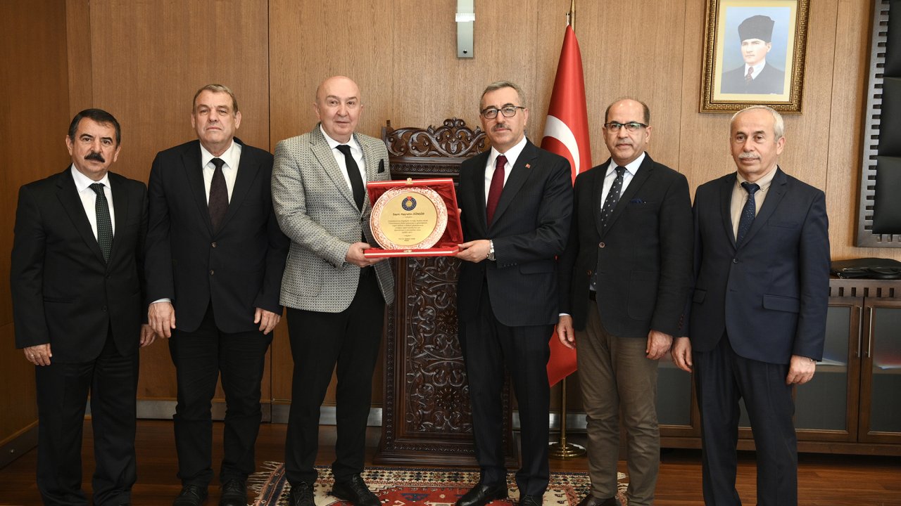 Rektörlerden Başkan Güngör’e Veda Ziyareti