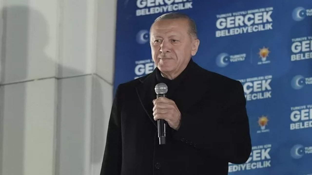Cumhurbaşkanı Erdoğan'dan “Türk milleti mesajını vermiştir”