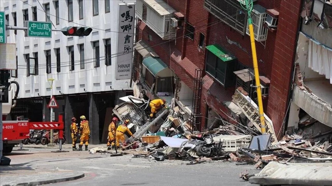 Tayvan'da 7,4 büyüklüğünde deprem! İlk belirlemelere göre can kaybı 4!
