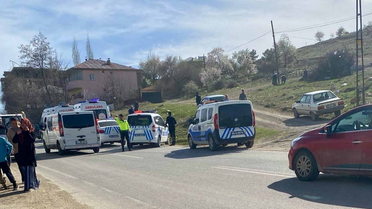 Afşin’de trafik kazası: 2 yaralı