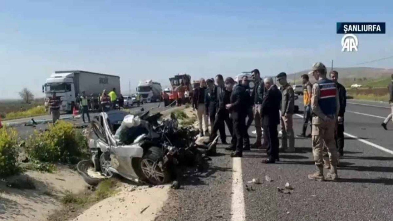 Urfa’dan kara haber! Tatil yolunda anne, baba ve 2 çocuğu öldü