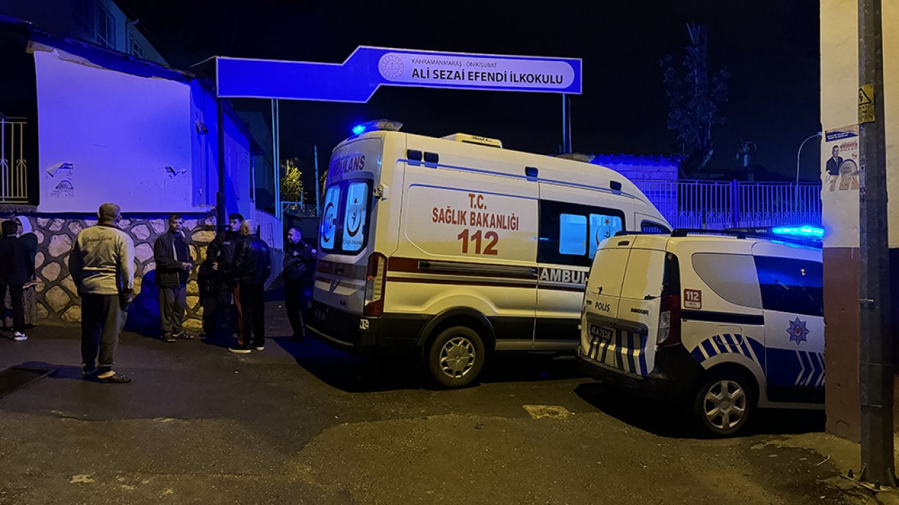 Kahramanmaraş’ta okulda cinayet! Silahla vurdu!