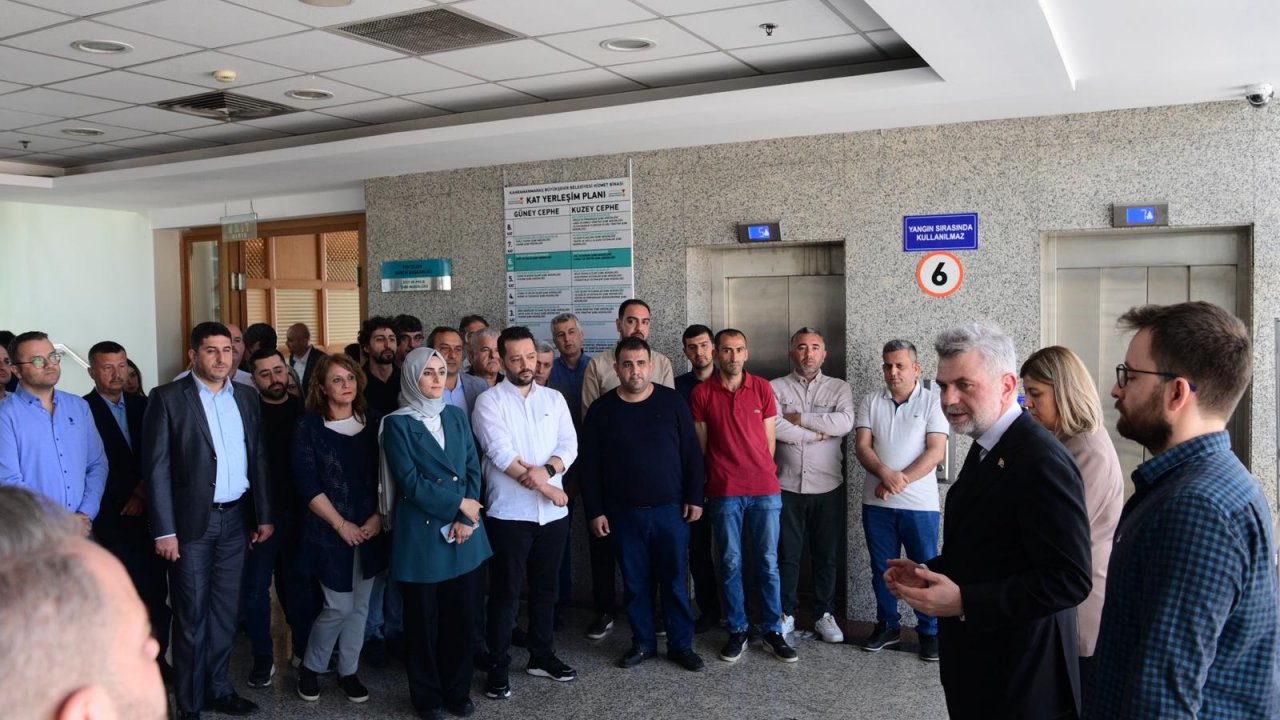 Başkan Görgel Belediye personeli ile buluştu!