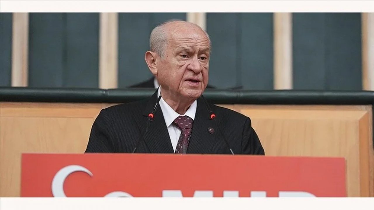 Bahçeli İran’ın İsrail saldırsana tiyatro dedi!