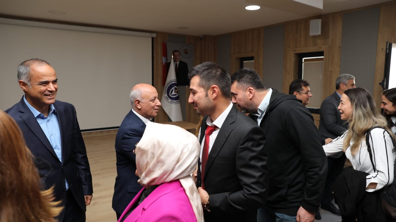 KİÜ’de bayramlaşma töreni