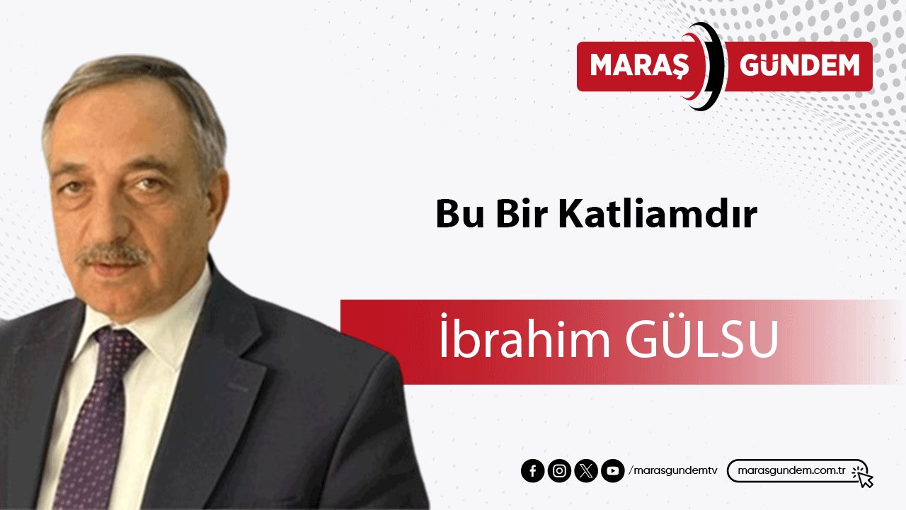 Bu Bir Katliamdır