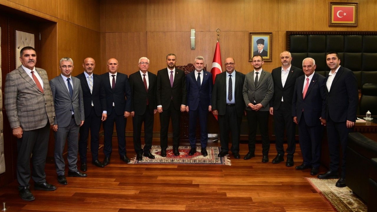 Kahramanmaraş’ta Belediye Başkanları kentin geleceği için toplandı!