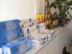 Kaçak Viski Ve Sigara Operasyonu