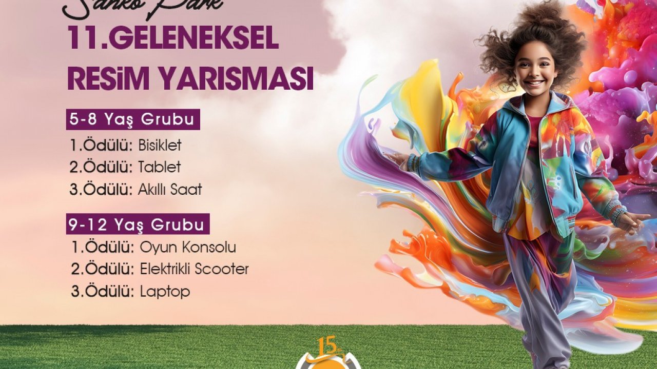 SANKO Park 23 Nisan’a Özel Ödüllü Resim Yarışması Düzenliyor