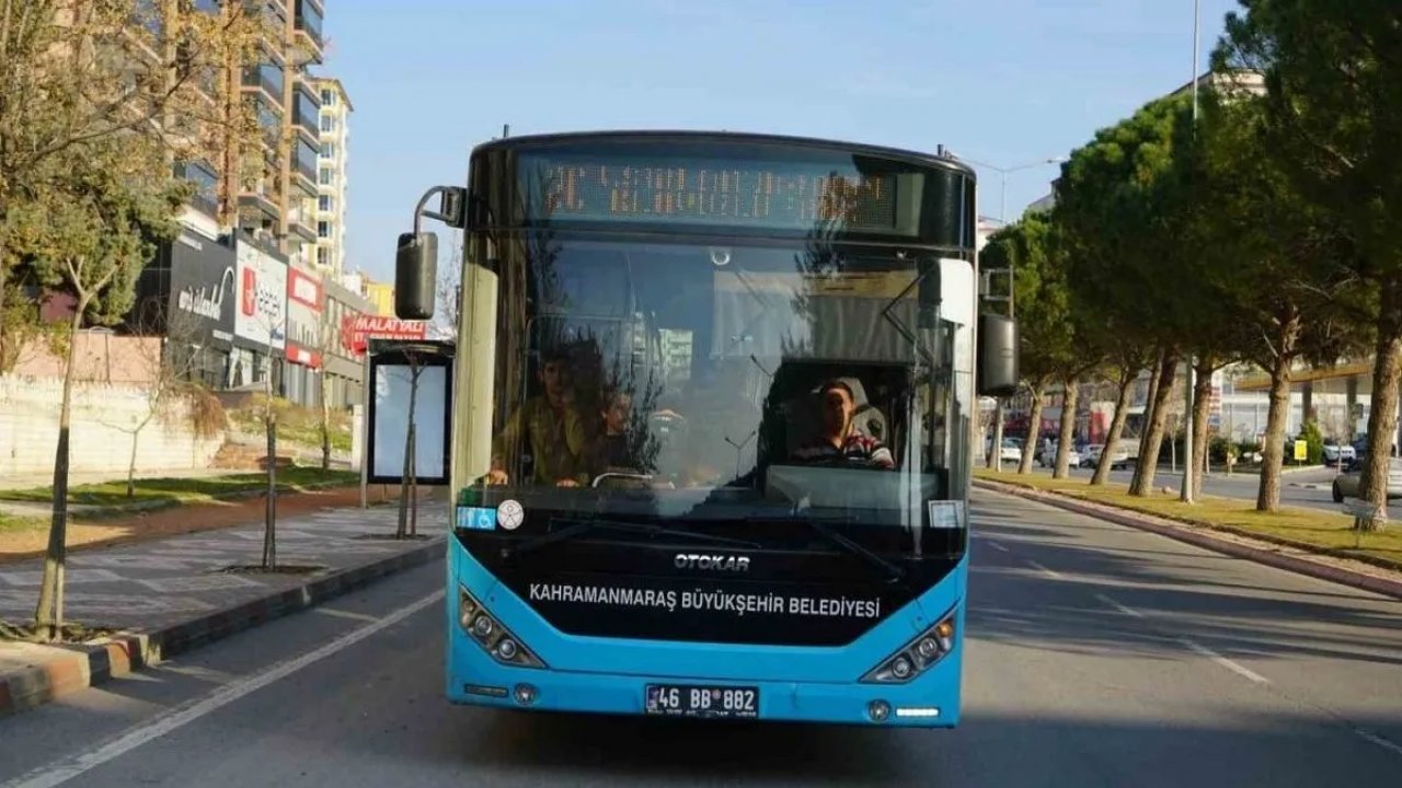 Kahramanmaraş’ta  EKPSS’ye Girecek adaylara Ulaşım Desteği!