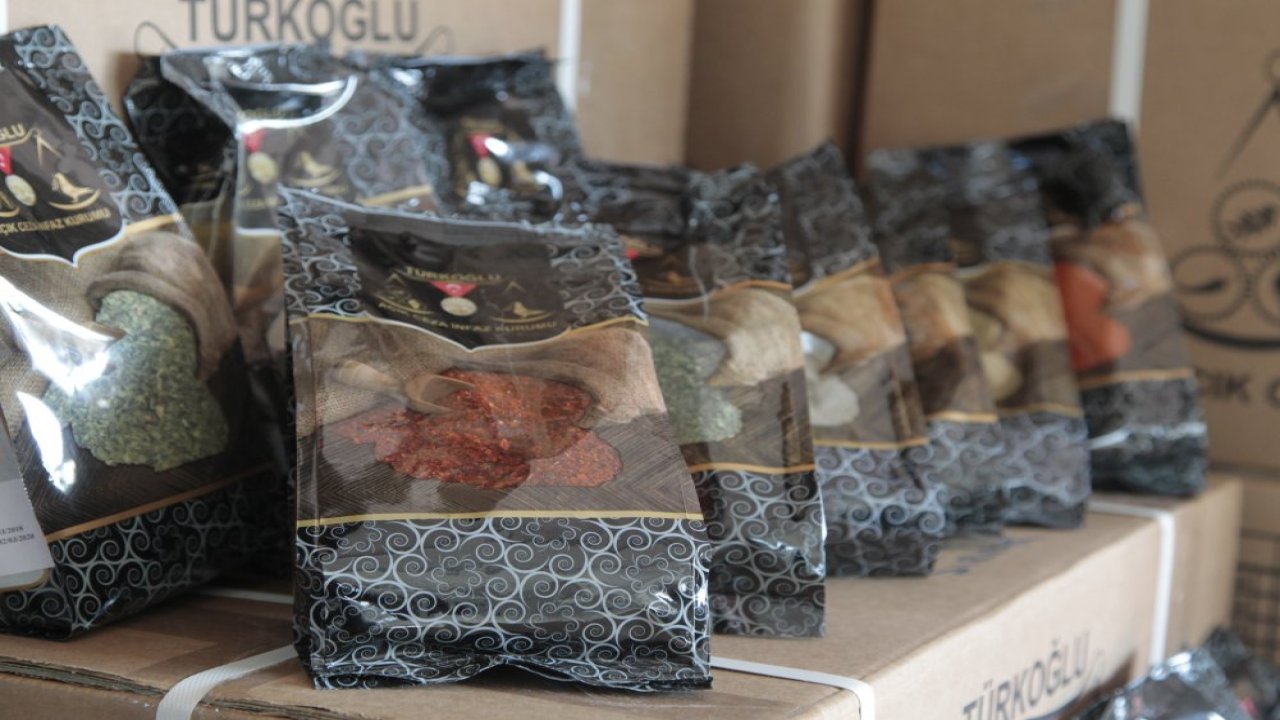 Kahramanmaraş'ta hükümlüler 441 ton baharat paketledi!