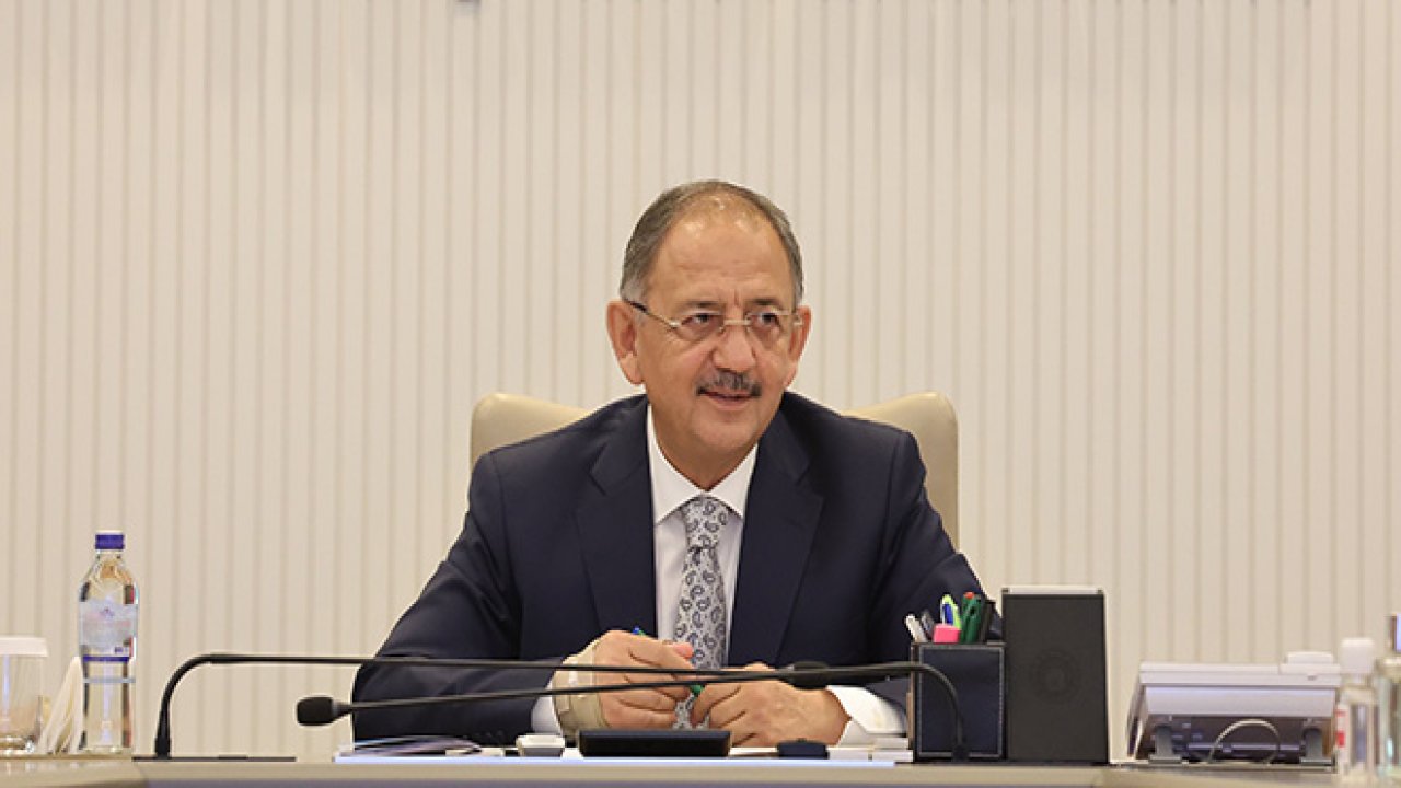 Bakan  Özhaseki, "1000 yıldır bu milletin başına gelebilecek en büyük felaket Kahramanmaraş depremleri oldu”