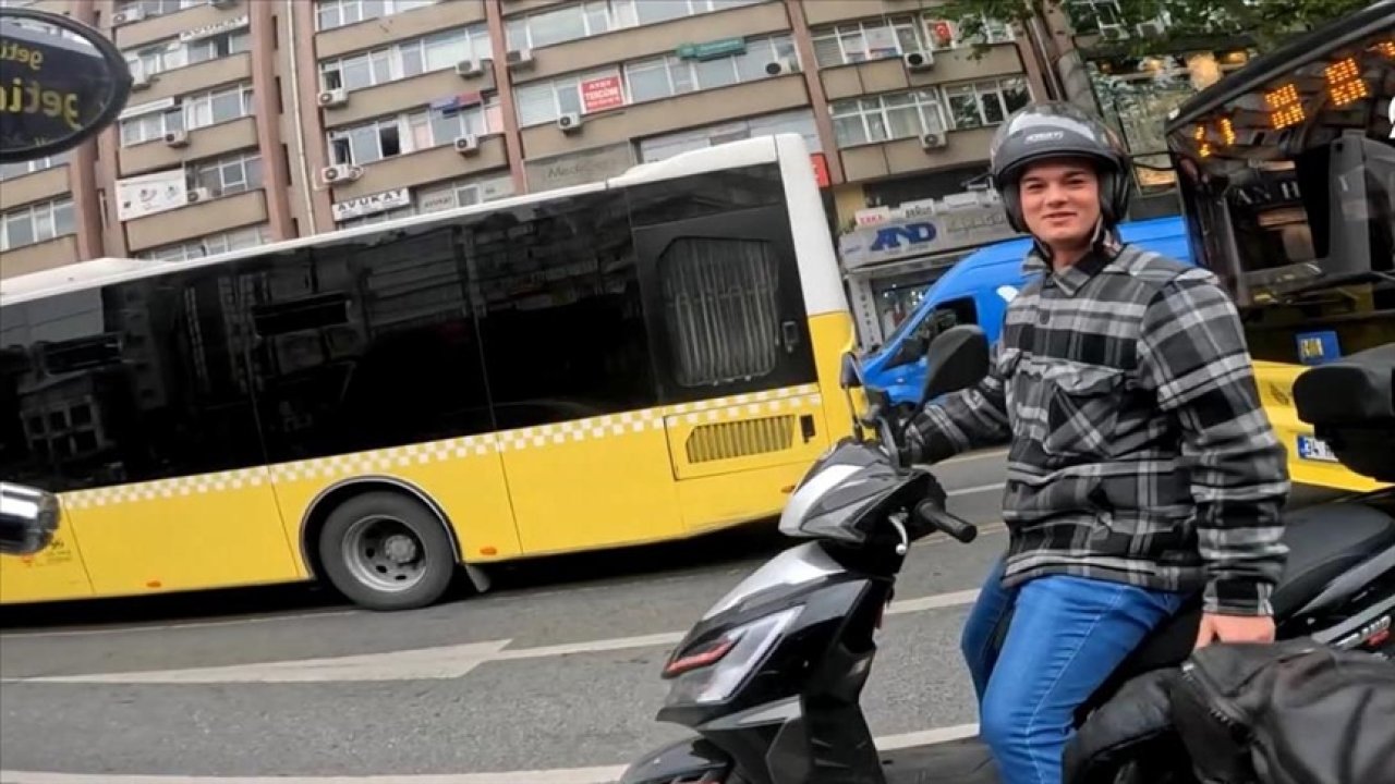 Şansın böylesi! Otomobiliyle oğlunun kullandığı motosiklete çarptı