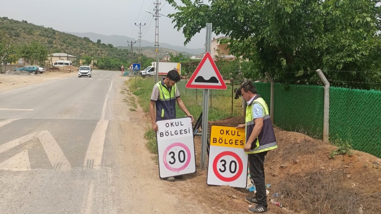 Kahramanmaraş’ta ekipler Trafik güvenliği için çalışıyor!