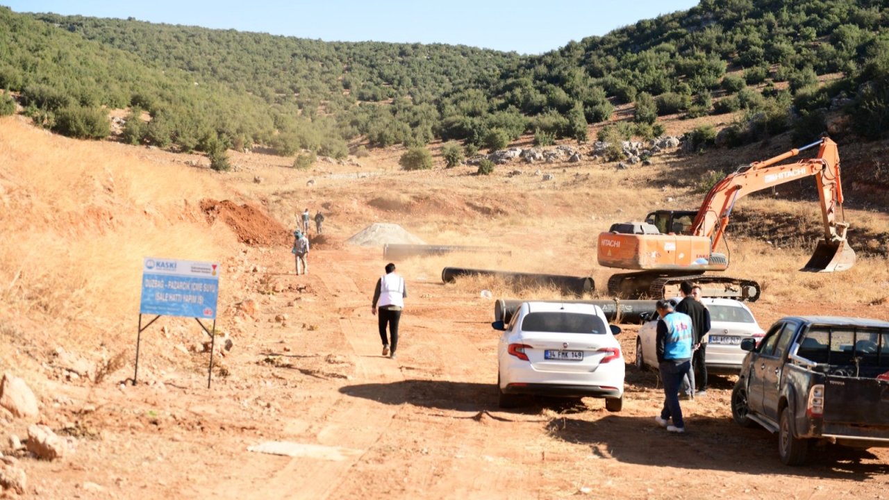 Kahramanmaraş’ta 300 Milyon’luk İçmesuyu Projesi Hızla Yükseliyor