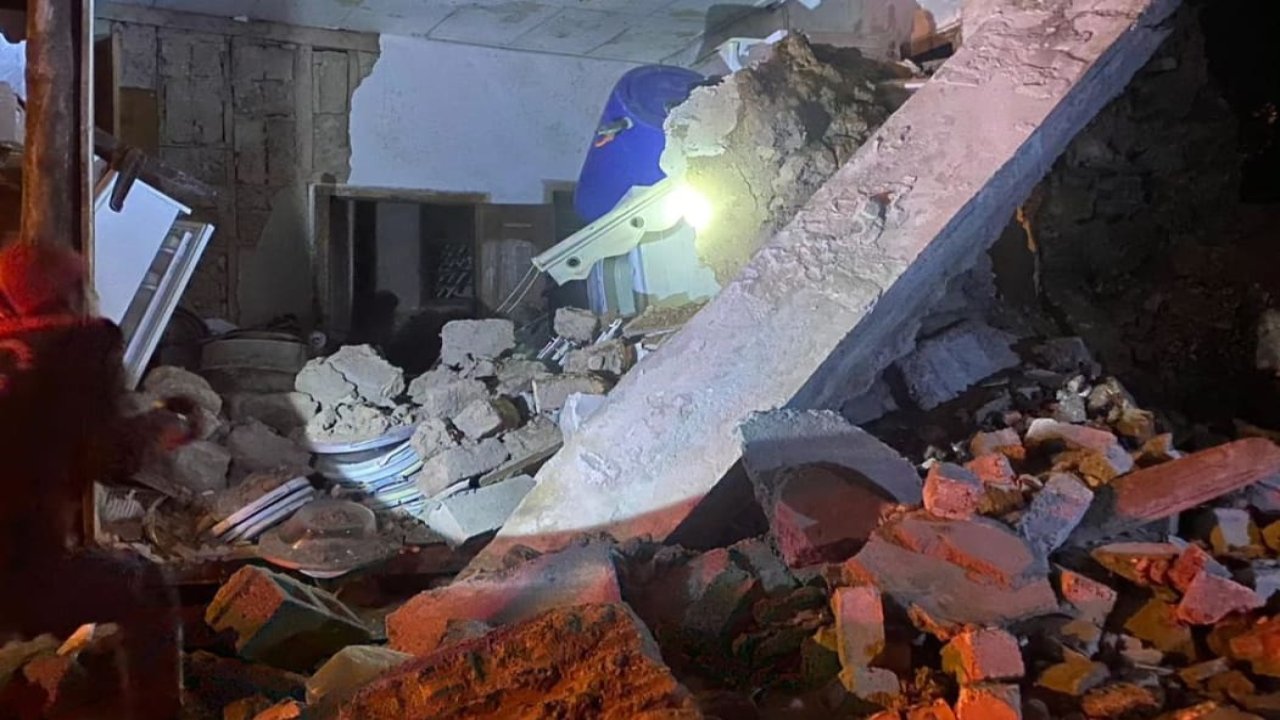 Kahramanmaraş'ta Tarihi Ev çöktü!