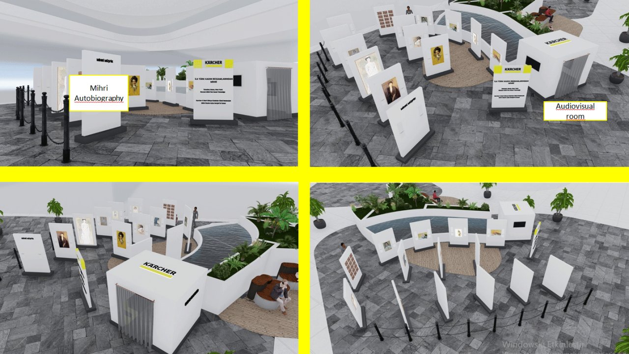 Kärcher’in “İlk Türk Kadın Ressamlarından Mihri”Sergisi Şimdi Gaziantep’te…