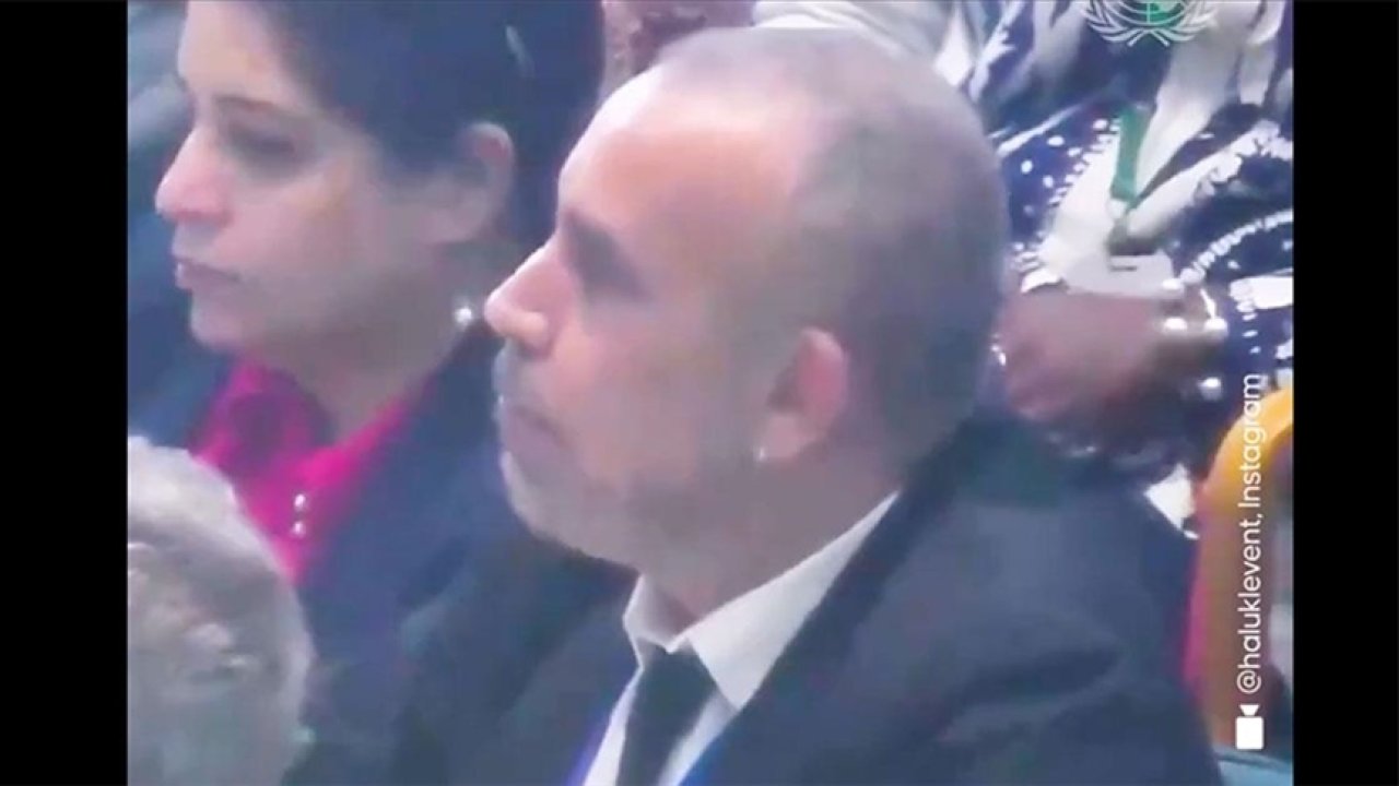 Haluk Levent, BM toplantısında İsrail yönetimine tepki gösterdi!