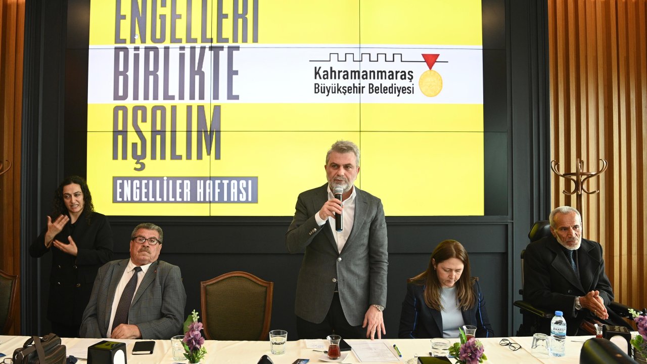 Başkan Görgel: “Engelliler İçin Daha Yaşanabilir Bir Kahramanmaraş İnşa Ediyoruz”