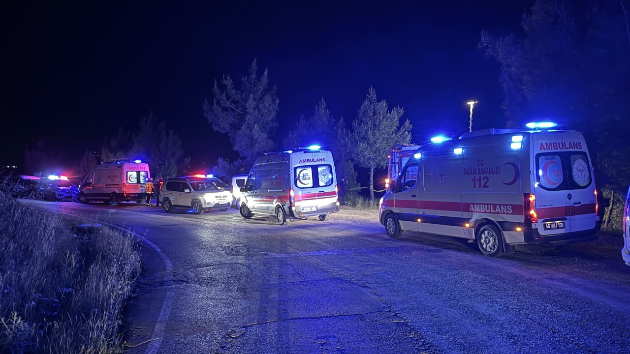 Kahramanmaraş'ta nişanlı çiftin aracı baraj uçtu! Bir kişi hayatını kaybetti!