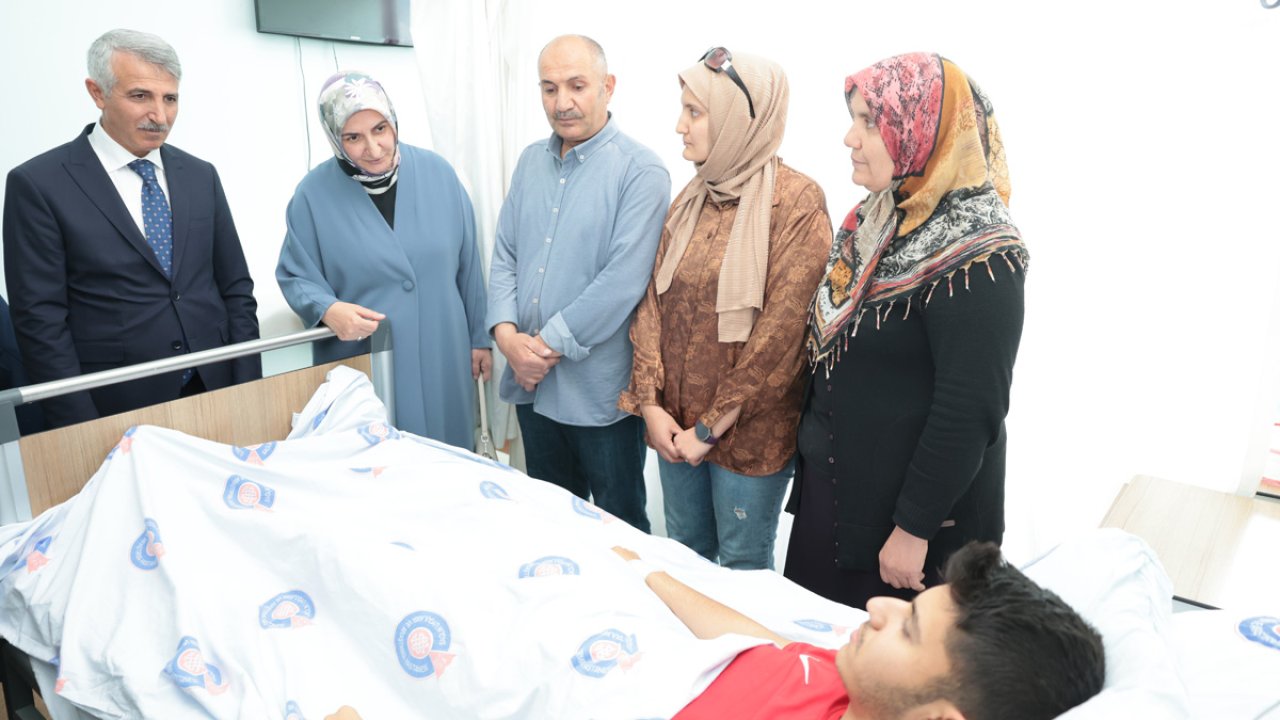 Vali Ünlüer’den Kahramanmaraşlı Pençe-Kilit Gazisine ziyaret!